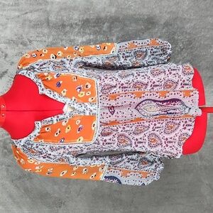 Love,Fire polyester blouse